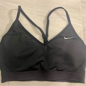 Nike Black Dri Fit Sports Bra w/Removable Pads